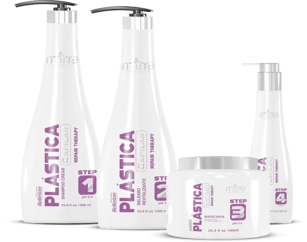 Plástica Capilar - Repõe minerais, proteínas e nutrientes perdidos.