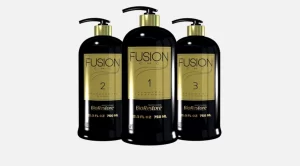 Fusion CMC 3 cria uma película que protege o córtex e deixando o cabelo até 98% mais resistente..
