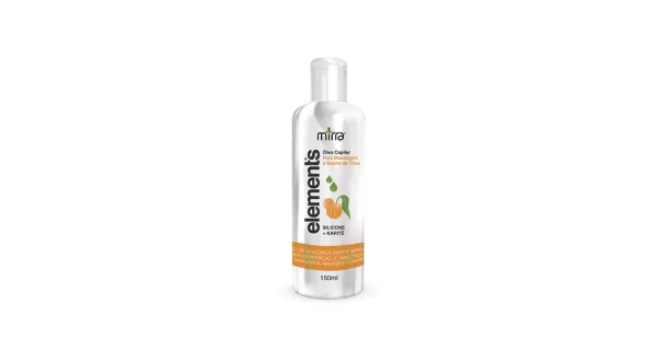 ÓLEO CAPILAR PARA MASSAGEM E BANHO DE ÓLEO SILICONE + KARITÊ