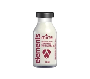 Elements Potencializador Pró-Vitamina B5 Mirra Cosméticos para hidratação capilar.
